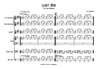 Lucky Dice - West Coast Jazz - for Small Jazz Ensemble