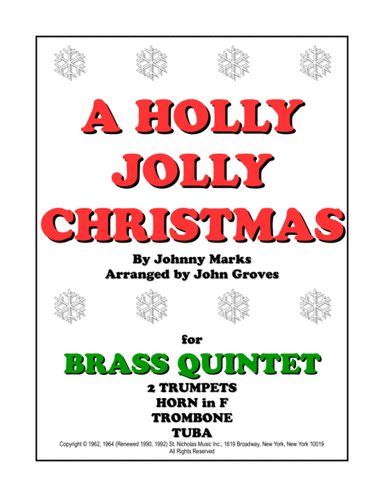 A Holly Jolly Christmas (arr. John Groves)