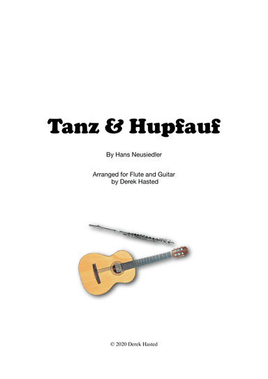 Tanz & Hupfauf (Dance of the Washerwoman+Hupfauf) - Flute & Guitar (arr. Derek Hasted)