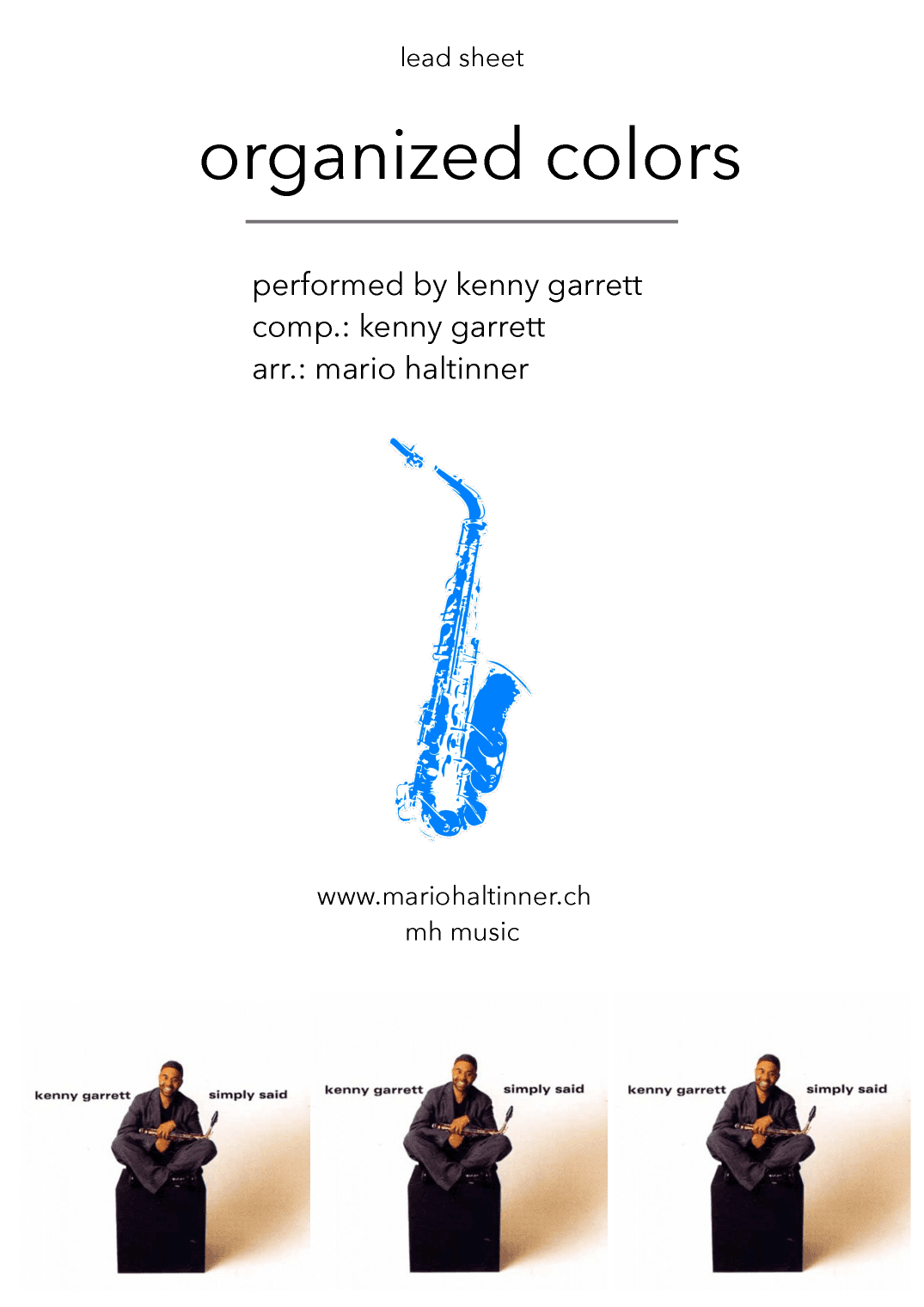 Organized Colors (arr. Mario Haltinner)