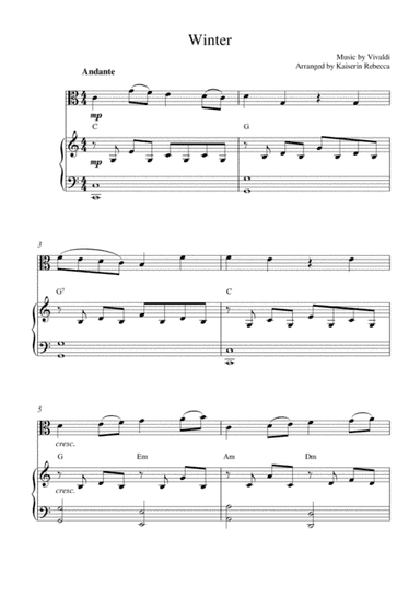 Winter (arr. Kaiserin Rebecca)