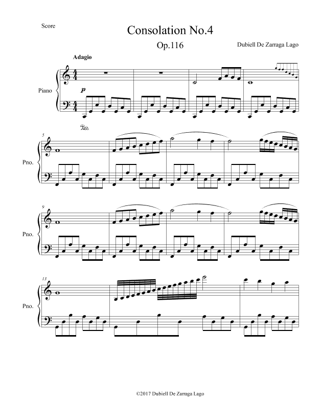 Five Consolations No.4