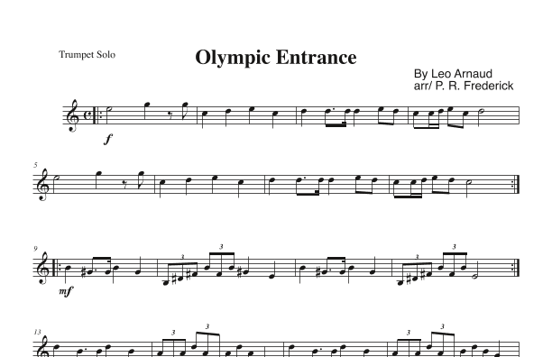 Bugler's Dream (olympic Fanfare) (arr. P. R. Frederick)