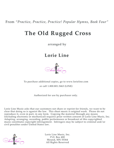 The Old Rugged Cross - EASY! (arr. Lorie Line)