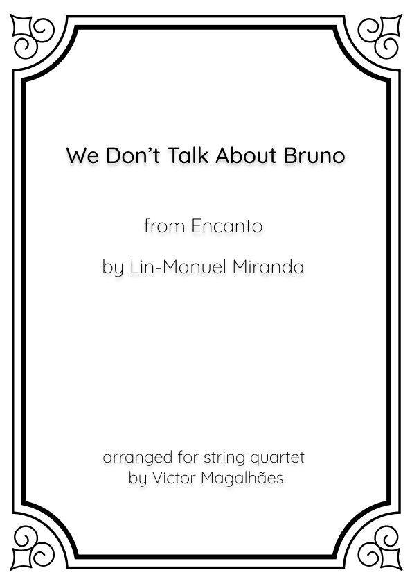 We Don't Talk About Bruno (arr. Victor Magalhães)