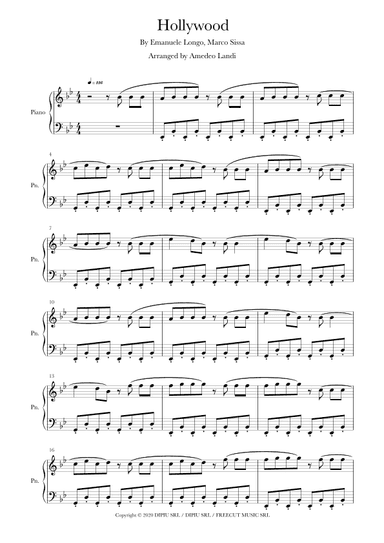 Hollywood (arr. Amedeo Landi)