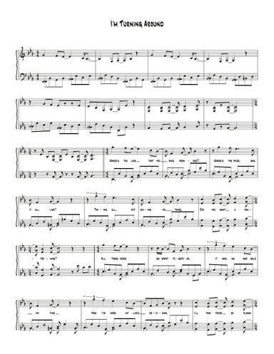 I'm Turning Around (arr. Biegler)