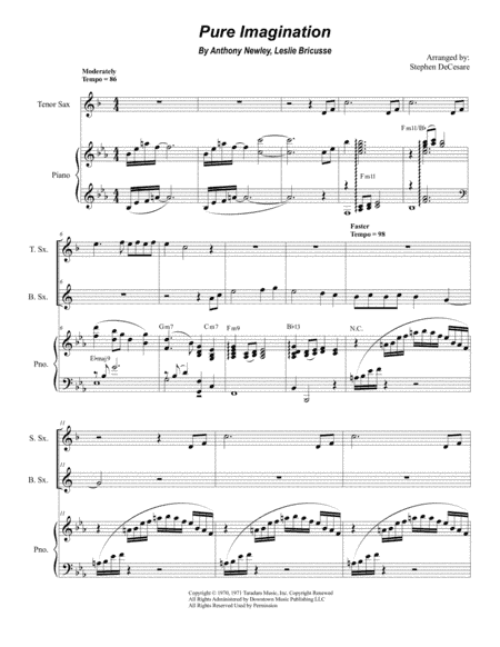 Pure Imagination (arr. Stephen DeCesare)