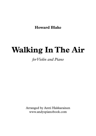 Walking In The Air (arr. Antti Hakkarainen)