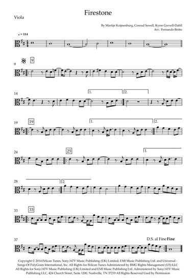 Firestone (arr. Fernando Britto)