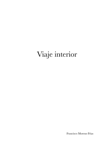 Viaje Interior