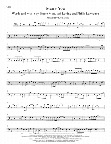Marry You (arr. Kevin Busse)