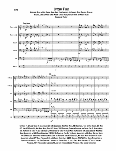 Uptown Funk (arr. Tim Olt)