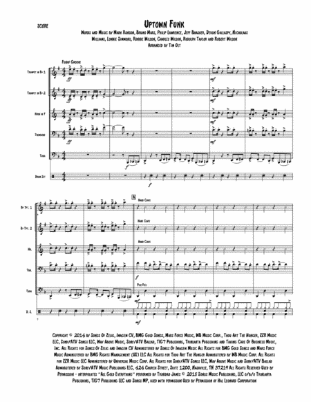 Uptown Funk (arr. Tim Olt)
