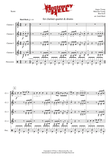 Highway To Hell (arr. JORDI MARTI)