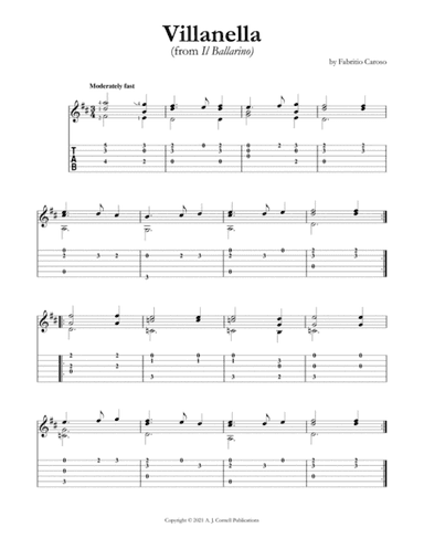 Villanella (arr. Mark Phillips)