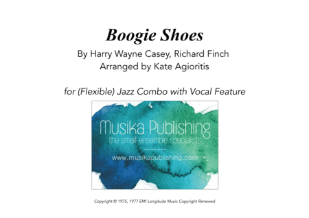 Boogie Shoes (arr. Kate Agioritis)