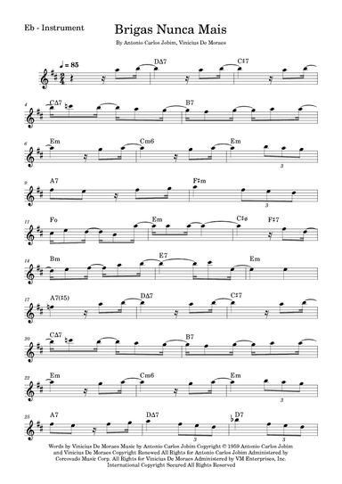 Brigas Nunca Mais (arr. Fabio Eduardo de Oliveira)