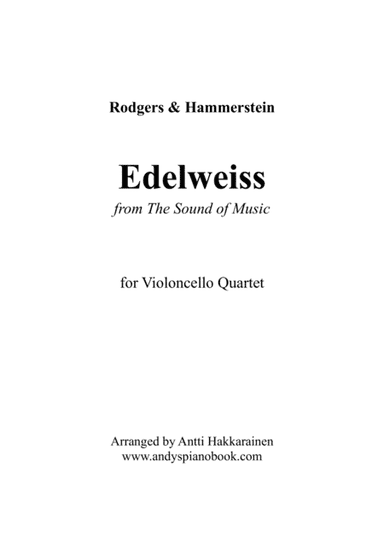 Edelweiss (arr. Antti Hakkarainen)