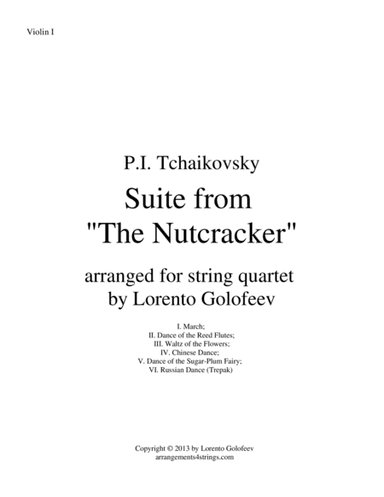 Suite from The Nutcracker (arr. Lorento Golofeev)