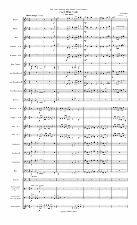 Civil War Suite for Band