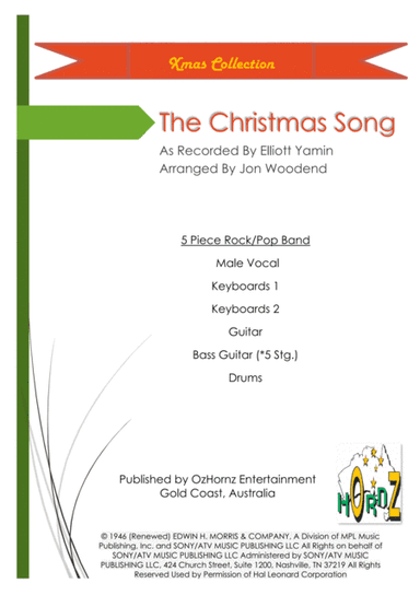 The Christmas Song (Chestnuts Roasting On An Open Fire) (arr. Jon Woodend)
