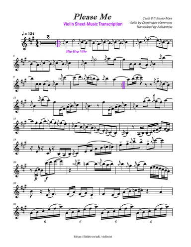 Please Me (arr. Dominique Hammons)