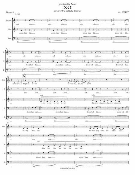 XO (arr. Evan Feist)