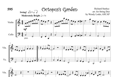 Octopus's Garden (arr. Wendy Loder, ASCAP)