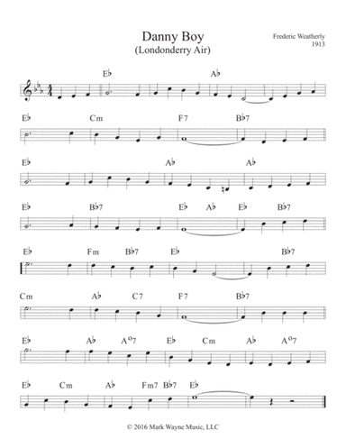 Danny Boy (arr. Mark Huxhold)