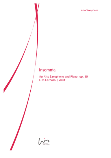 Insomnia (for Alto Saxophone & Piano)