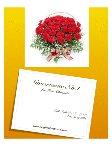 Gnossienne No.1 for Clarinet Quintet (arr. Sung Kim)