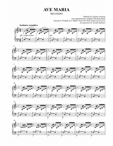 Ave Maria (arr. Joseph Rummel)