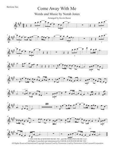 Come Away With Me (arr. Kevin Busse)