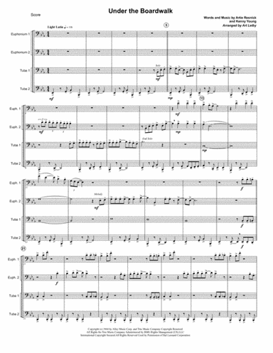 Under The Boardwalk (arr. Art Leiby)