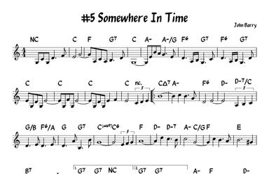 Somewhere In Time (arr. John Fries)