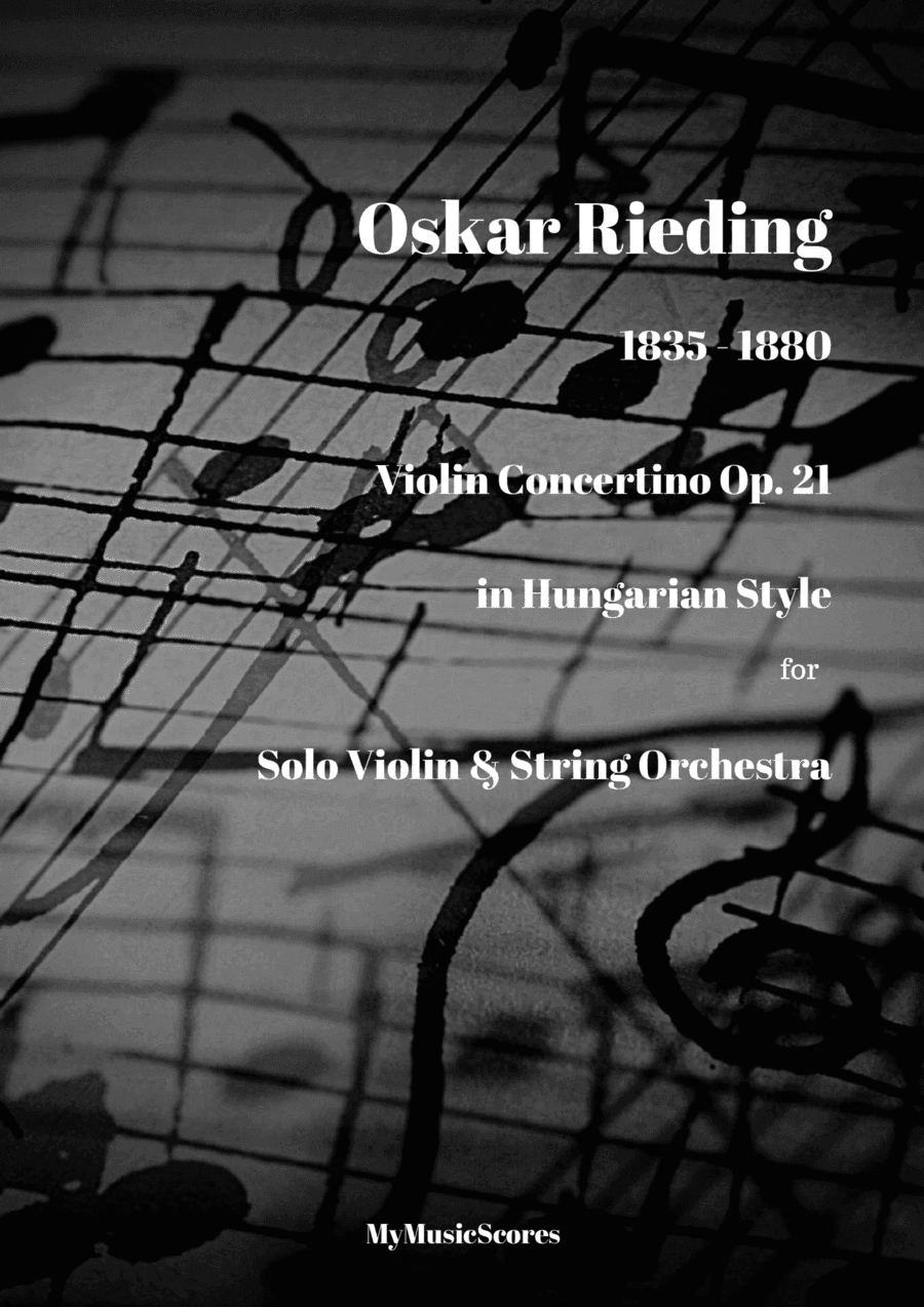 Rieding Violin Concertino Op. 21 In Hungarian Style (arr. Paul Wood)