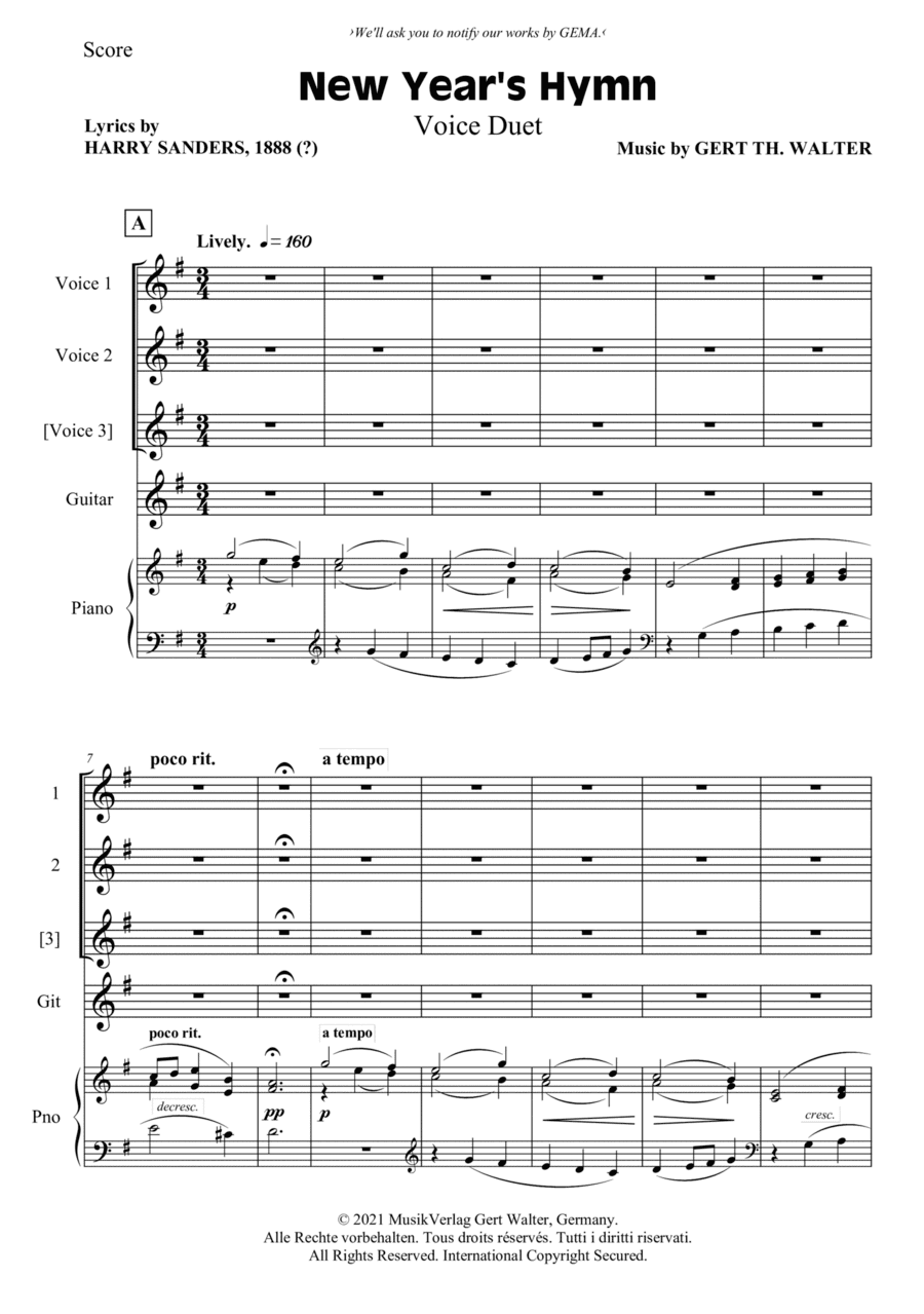 New Year's Hymn