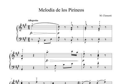 Pyrenees Melody (arr. Jofré Juan Pablo)