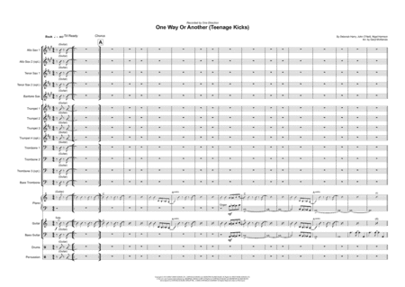 One Way Or Another (teenage Kicks) (arr. Daryl McKenzie)