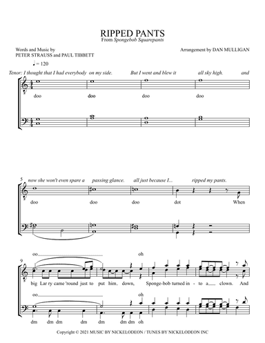 Ripped Pants (arr. Dan Mulligan)