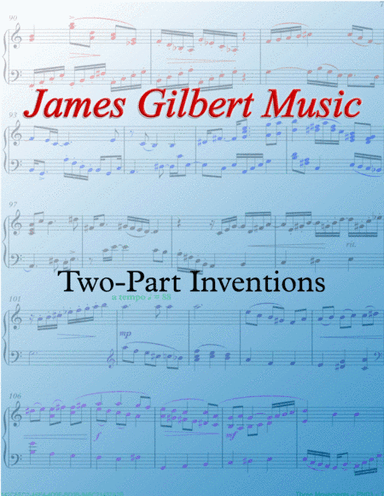 Two-Part Inventions (Complete) (arr. James Gilbert Music)
