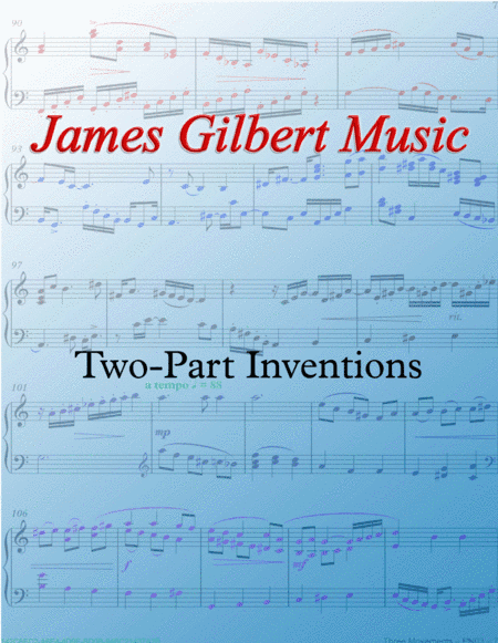 Two-Part Inventions (Complete) (arr. James Gilbert Music)