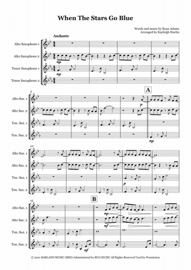 When The Stars Go Blue (arr. Kayleigh Huelin)