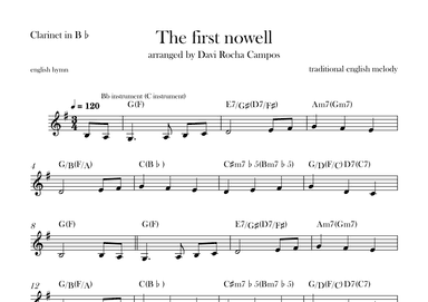 The First nowell (arr. Davi Rocha Campos)