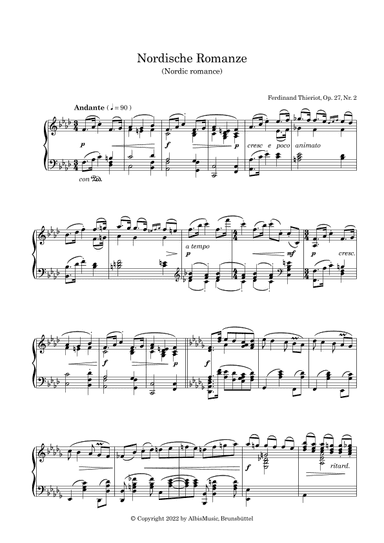 Nordic romance op.27.2
