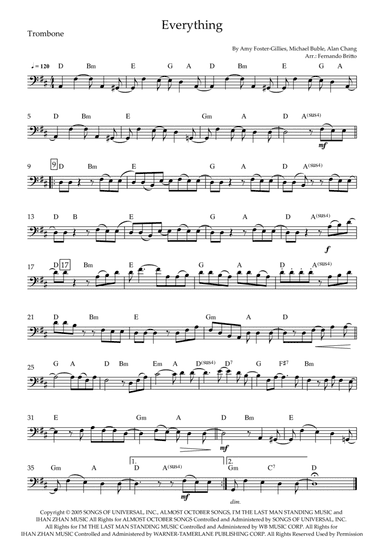 Everything (arr. Fernando Britto)
