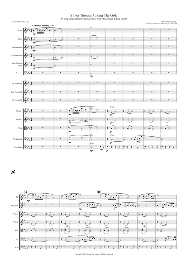 Silver Threads Among The Gold (arr. Javier Soria Laso)