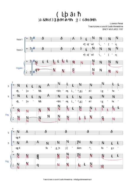 Lorenzo Perosi - Hymnus In Festo SS Cordis Jesu - Ad Vesperas (Auctor Beatae saeculi) (arr. Guido Menestrina)