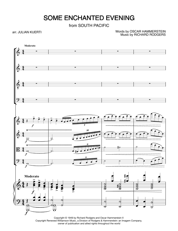 Some Enchanted Evening (arr. Julian Kuerti)